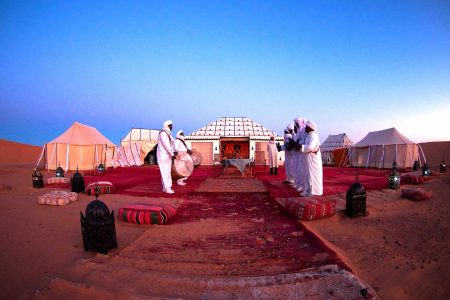 Moroccan desert tours provide an unforgettable experience. Stay in historic riads and visit beautiful oases in the majestic Sahara Desert.