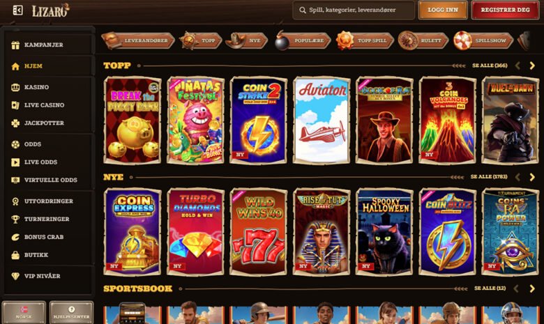 Discover a World of Excitement at Lizaro Casino in the UK Online - overview